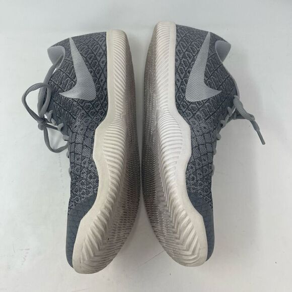 Nike Gray White Kobe Mamba Instinct Pure Platinum Basketball Shoes Size 12 main image 5